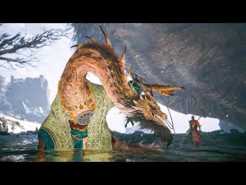 Black Myth Wukong - Chen Loong Boss Fight | Black Myth Wukong Chapter 3 Boss Fights