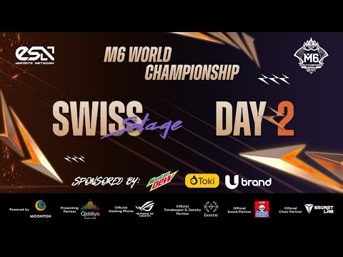 LIVE | DAY 2 | M6 World Championship 2024 Swiss Stage | (MN)