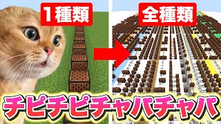 音ブロックの楽器を限界まで増やして「 チピチピチャパチャパ 」を演奏してみたｗｗｗ　【マイクラ】【猫ミーム】