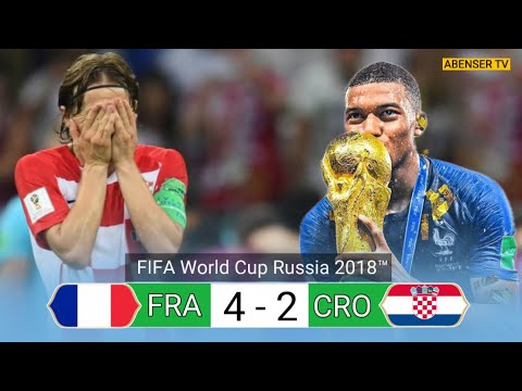 HIGHLIGHTS - FRANCE ( 4-2 ) CROATIA FIFA WORLD CUP FINAL 2018 | 4k💥