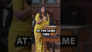 Palki Sharma at the Oxford Union