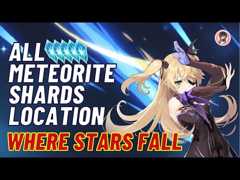 METEORITE SHARDS LOCATION WHERE STARS FALL | Genshin Impact