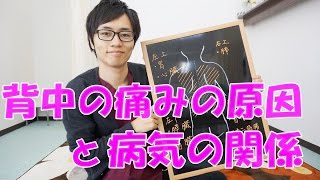 背中の痛みの原因と病気の関係　和泉市の整体『きもと整骨院』