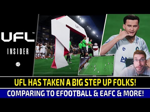 [TTB] UFL BRAND NEW GAMEPLAY! - ENHANCED GRAPHICS, COMPARISON TO EFOOTBALL & EAFC, AND MORE!