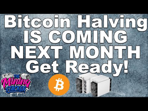 Bitcoin Halving Is NEAR !Let's Talk About How It Will Affect Profitability As a Bitcoin ASIC Miner