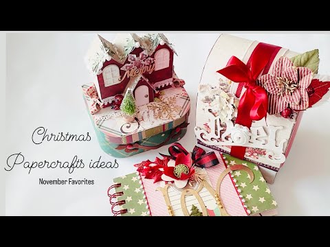 Christmas Gift Ideas Papercraft Ideas November Favorite Projects Project Share SCRAPBOOK Iralamija