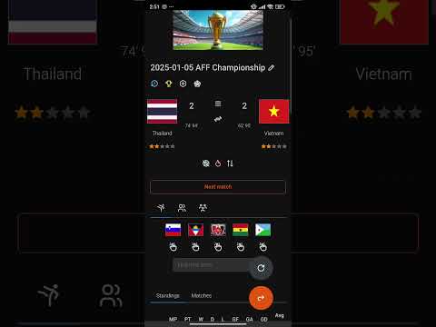 2025-01-05 ASEAN Championship Vietnam vs Thailand leg 2 final prediction!