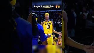 Angel Reese's intro is TOUGH 🙌🔥 #shorts