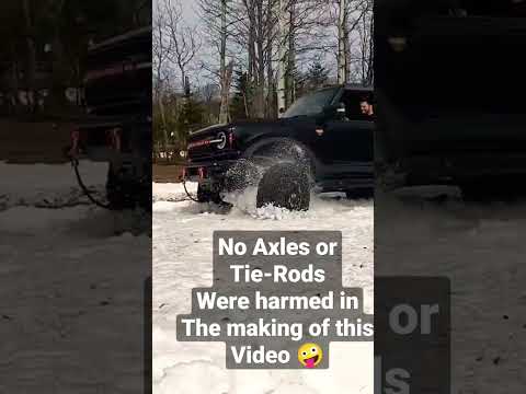 BRONCO pushing it a bit too HARD? 😳 #shorts #fordbronco #offroad