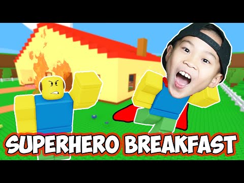 Roblox Superhero Saves the World from Strict Dad! Multiple Endings