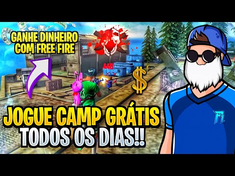 COMO JOGAR CAMPEONATO GRÁTIS TODOS OS DIAS NO FREE FIRE💸🤩