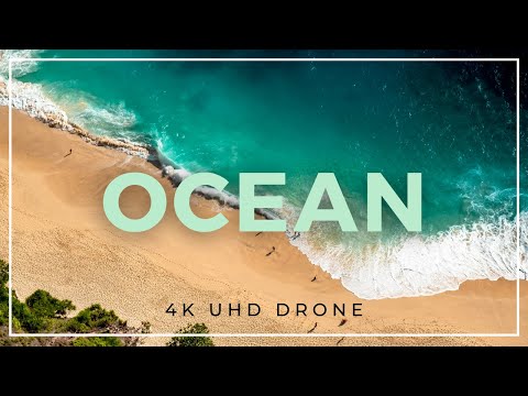 Relaxing Ocean Drone Meditation | 4k Nature Background Music