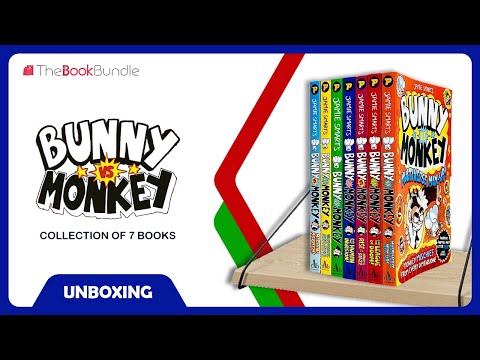 Bunny vs Monkey 7 Books Collection Set By Jamie Smart