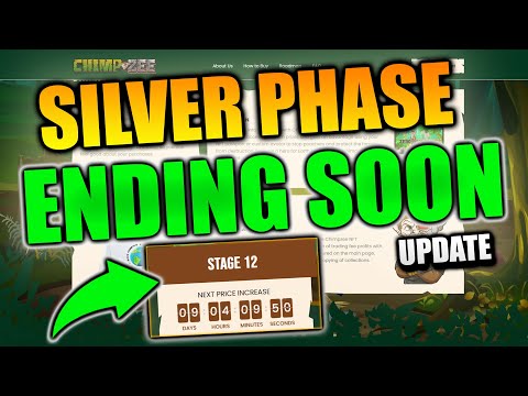 LAST CHANCE TO BUY DURING CHIMPZEE SILVER PHASE! HUGE BONUS!