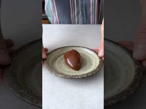 2 Ingredient Chocolate Hack (chocolate + water) 🤯 #shorts