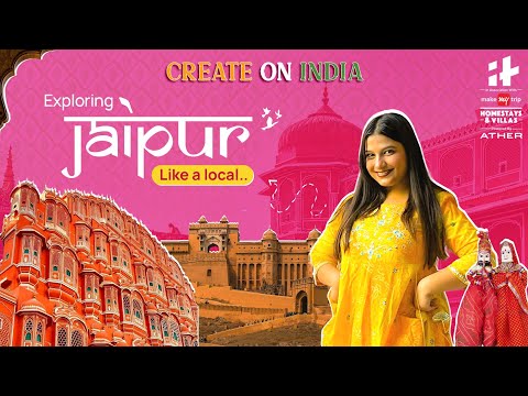 Exploring Jaipur like a local| Create On India EP 5