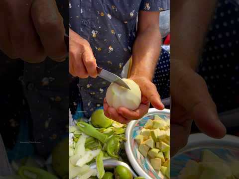 Amazing Tasty 😋 Masala Pyara (Guava) Makha Recipe Making Skills! #shorts #tasty #guava