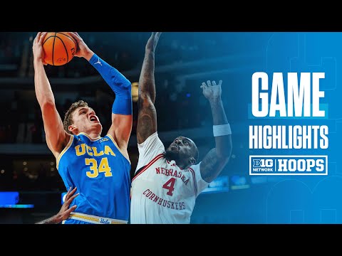 UCLA at Nebraska | Highlights | Big Ten Men's Basketball | 01/04/2025