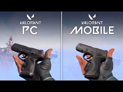 Valorant Mobile vs PC Weapons and Agents Comparison