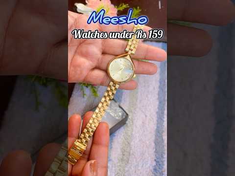 Meesho watch haul #shorts #youtubeshortsvideo #meeshofind #meeshowatches o