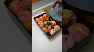 薬屋のひとりごと2期楽しみすぎる。手鞠おにぎりの和風弁当🪷#お弁当#弁当#お正月 #lunchbox #shorts