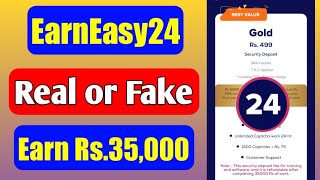 EarnEasy24 app real or fake