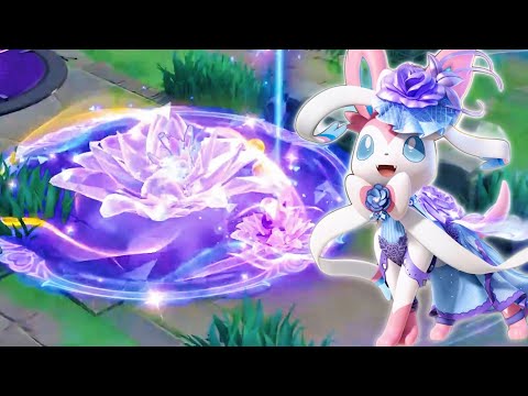 the First Legendary Holowear Sylveon Elegant Style Teaser - Pokemon Unite