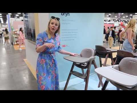 NUNA Bryn High Chair Preview @ ABC Kids Expo | DestinationBabyKids.com