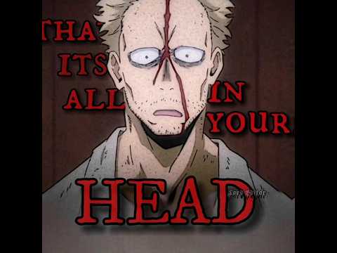 Its all in your head (twice edit) song- Clint Eastwood #anime #myheroacademia #shorts