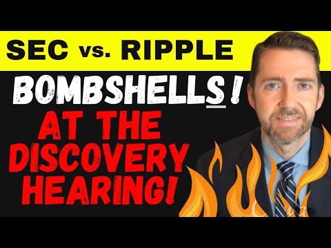 Attorney Hogan Talks About the Surprise Bombshells Dropped at the SEC v. Ripple Discovery Hearing!