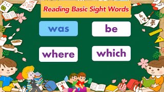 Sight Words Part3Reading sight words|Basic Words|Kindergarten| Grade 1 #pagbasa #pagsasanaysapagbasa