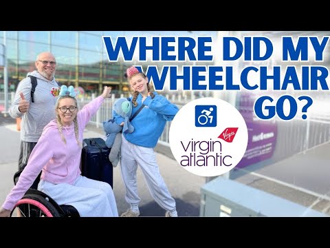 ♿️Flying ECONOMY on Virgin Atlantic as a wheelchair user | Seat, check-in, food and toilet review✈️