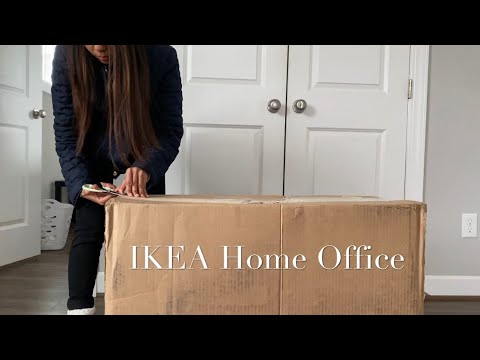 IKEA home office unpack with me.