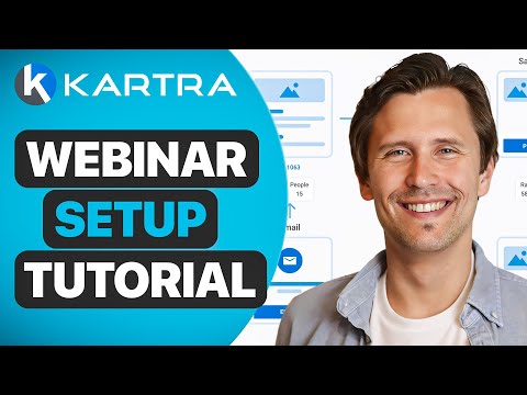 How to Set Up a Webinar in Kartra | Step-by-Step Kartra Tutorial