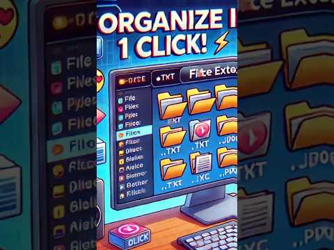 💻 Organizer #FileOrganization #BatchScript #Automation #TechTips