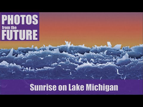 Photos from the Future series - SHyNE Resource: "Sunrise on Lake Michigan"