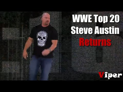 WWE Top 20 Shocking Steve Austin's Returns