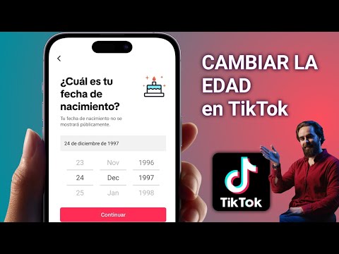 ✅ Cómo CAMBIAR tu EDAD en TIKTOK (2025) | Como Cambiar Mi Edad Y Fecha En TikTok