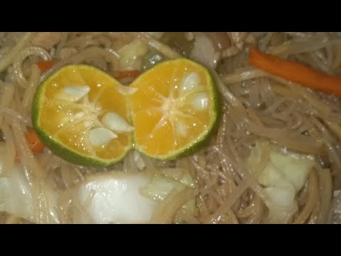 How to make Pancit Bam-i (combination of bihon and canton) #pancit #cooking #howtocook