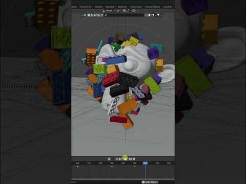 Blender Rigid Body Animation Tutorial #vfx #blender der