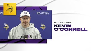 Kevin O'Connell Shares Condolences For Los Angeles, Previews Wild Card Matchup With Rams