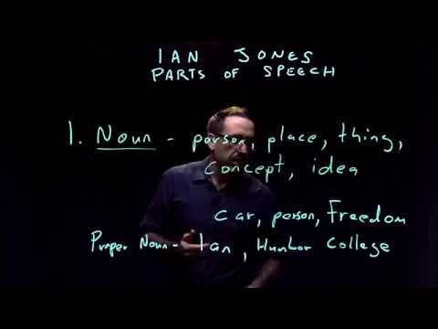 Parts of Speech | Part 1 of 10: Intro & Nouns