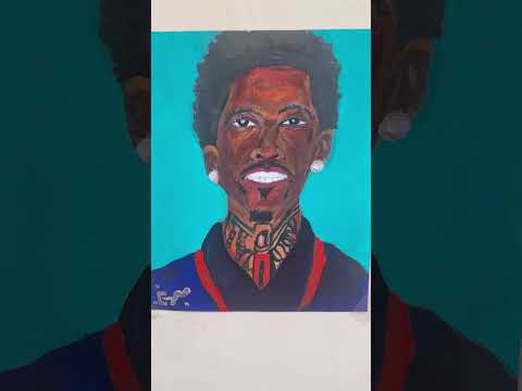 Rich homie 🙏🏽🕊️ #art #shorts #subscribe #paint