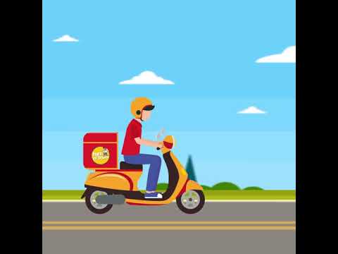 Hen N Bun Delivery Animation