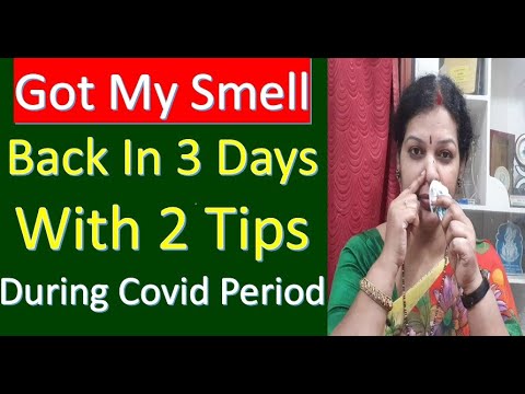 Got My Smell Back In 3 Days With 2 Tips During Covid Period