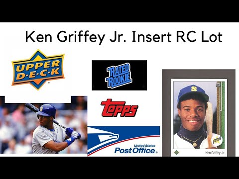 350+ Card Ken Griffey Jr. Insert Rookie Lot