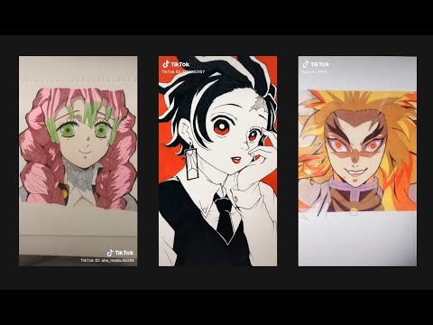 【TikTok】鬼滅の刃イラスト集 - Demon  Slayer