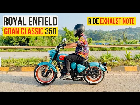 RE Goan Classic 350 Ride Exhaust Note (Raw)