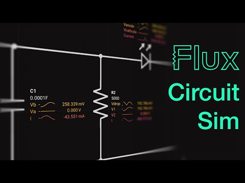 Circuit Simulation in Flux