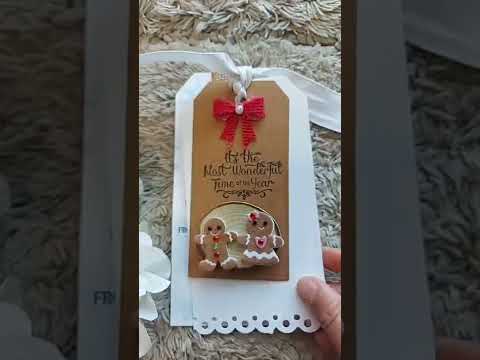 Christmas Gingerbread gift tags